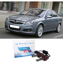 Photon Opel Vectra C LED Xenon Kısa Far Ampulü H7 Ultimate 9500 Lumens Yeni Seri Beyaz 2005-2009