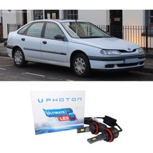 Photon Renault Laguna 1 LED Xenon Uzun Far Ampulü H7 Ultimate 9500 Lumens Yeni Seri Beyaz 1999-2002