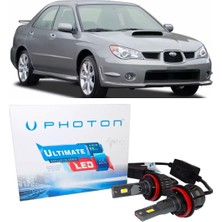 Photon Subaru Impreza LED Xenon Kısa Far Ampulü H7 Ultimate 9500 Lumens Yeni Seri Beyaz 2005+