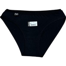 Nana & Mayka Moda Tutku 6'lı Paket Kadın Elastan Likralı Pamuk Düz Bikini Slip Külot Standart ( M -L ) 715