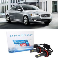Photon Volvo S80 LED Xenon Uzun Far Ampulü H7 Ultimate 9500 Lumens Yeni Seri Beyaz