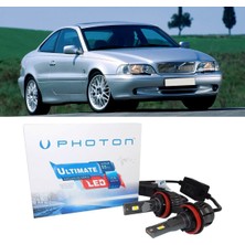 Photon Volvo C70 LED Xenon Uzun Far Ampulü H7 Ultimate 9500 Lumens Yeni Seri Beyaz