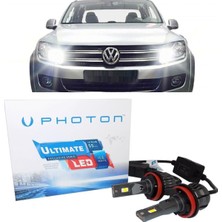 Photon Vw Amarok LED Xenon Kısa Far Ampulü H7 Ultimate 9500 Lumens Yeni Seri Beyaz