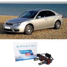 Photon Ford Mondeo Mk3 LED Xenon Kısa Far Ampulü H7 Ultimate 9500 Lumens Yeni Seri Beyaz 2006-2014