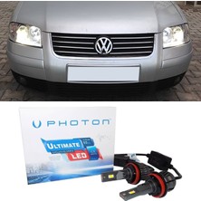 Photon Vw Passat B5.5 LED Xenon Uzun Far Ampulü H7 Ultimate 9500 Lumens Yeni Seri Beyaz 2000-2005