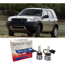 Photon Land Rover Freelander LED Xenon Uzun + Kısa Far Ampulü H4 Duo Yeni Seri Beyaz 1997-2001