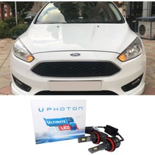 Photon Ford Focus 3.5 LED Xenon Kısa Far Ampulü H7 Ultimate 9500 Lumens Yeni Seri Beyaz 2015-2018