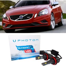 Photon Volvo S60 LED Xenon Kısa Far Ampulü H7 Ultimate 9500 Lumens Yeni Seri Beyaz