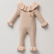 Nipperland Kız Fitilli Örgülü Tulum