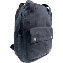 Old Cotton Cargo  Tek Bölmeli  Design Vintage Okul Gezi Günlük Sırt Çantası 28 cm x 37 cm