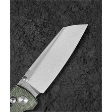 Bestech Slasher BG56B-1 Micarta Saplı 3,5'' D2 Çakı