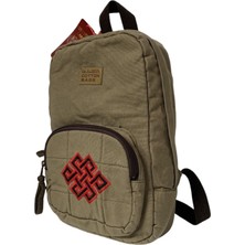 Old Cotton Cargo  Mini Vintage Disayn Sırt Günlük Gezi Çantası Winter Mubia 19 cm x 34 cm