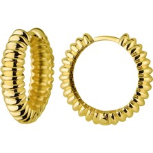 goldkupe 14 Ayar Altın Halka Küpe 6,87 gr