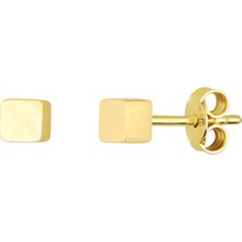 goldkupe 14 Ayar Altın Küp Küpe 1,04 gr