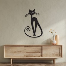 Kedi Duvar Stickerı