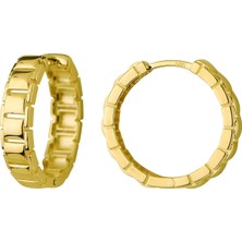 goldkupe 14 Ayar Altın Halka Küpe 5,35 gr
