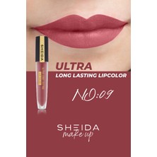 Sheida Ultra Long Lasting Lip (Kalıcı Sıvı Ruj) No:09