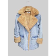 Içi Kürklü Uzun Denim Kot