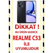 3gen Case Realme C53 Uyumlu Sevimli Kuzu 3D Oyuncak Tasarımlı El Geçmeli Renkli Silikon Kılıf