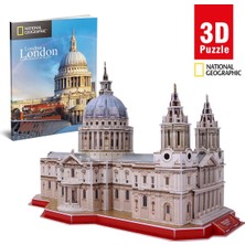 KS Games National Geographic 107 Parça 3D Puzzle Aziz Paul Katedrali