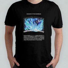 Pixxa Naruto Kakashi Hatake %100 Pamuklu Bisiklet Yaka T-Shirt Model 5