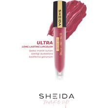 Sheida Ultra Long Lastıng Lıpcolor (Likit Ruj) No:08