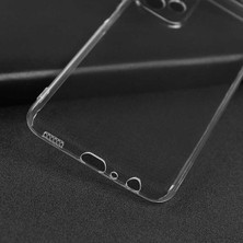 Fibaks Samsung Galaxy A33 Kılıf 3D kamera Korumalı Şeffaf Yumuşak Süper Silikon Kapak