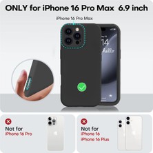 Fibaks Apple iPhone 16 Pro Max Kılıf Kadife Lansman Soft Yumuşak Liquid Silikon Kamera Korumalı Kapak