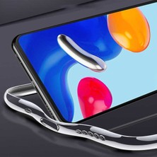 Fibaks Xiaomi Redmi Note 11S Global Kılıf  Şeffaf Lüx Süper Yumuşak 0.3mm Ince Slim Silikon