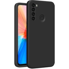 Xiaomi Redmi Note 8 Kılıf Kadife Lansman Soft Yumuşak Liquid Silikon Kamera Korumalı Mara