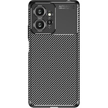 Fibaks Xiaomi Redmi Note 12 Kılıf Rugged Armor Darbe Emici Uzun Ömürlü Dayanıklı Parmak İzi Yapmaz Karbon Tasarım Negro Silikon Kapak