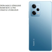 Fibaks Xiaomi Redmi Note 12 Pro 5g Kılıf Rugan Armor Deri Görünümlü Parmak İzi Yapmaz Dayanıklı Niss Silikon Kapak