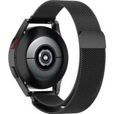 Fibaks Xiaomi Watch S1 - S1 Pro - S1 Active 46MM 22MM Uyumlu Metal Hasır Örgü Mıknatıslı Milano Loop Kordon