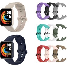 Fibaks Xiaomi Mi Watch Lite Kordon Kayış Bleklik Esnek Yumuşak Akıllı Pimli Premium Spor Silikon