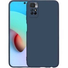 Xiaomi Redmi Note 11 Kılıf Kadife Lansman Soft Yumuşak Liquid Silikon Kamera Korumalı Mara