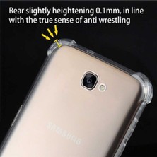 Fibaks Samsung Galaxy J7 Prime Kılıf AntiShock Köşe Korumalı Darbe Emici Crystal Berrak Şeffaf Sert Silikon