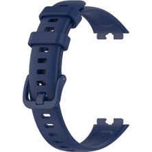 Fibaks Huawei Band 8 - 9 - 10 Uyumlu Renkli Tokalı Silikon Akıllı Saat Kordon Kayış Bileklik