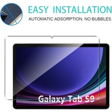 Fibaks Samsung Galaxy Tab S9 SM-X710 11 Inç Uyumlu Tablet Nano Ekran Koruyucu Kırılmaz Esnek Koruma