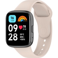 Xiaomi Redmi Watch 3 Active Uyumlu Kordon Akıllı Saat Bileklik Kordonu Yumuşak Silikon Kayış