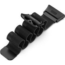 Xiaomi Redmi Watch 3 Uyumlu Metal Hasır Örgü Mıknatıslı Ayarlanabilir Paslanmaz Kordon