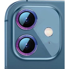 Apple iPhone 12 Mini Kamera Lens Koruyucu Kırılmaz Cam Kaliteyi Bozmaz Temperli Berrak Koruma Cl-07