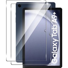 Fibaks Samsung Galaxy Tab A9 Plus 11 inç SM-X210 Uyumlu Tablet Nano Ekran Koruyucu Kırılmaz Nano Cam Koruma