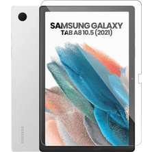 Fibaks Samsung Galaxy Tab A8 10.5 SM-X200 Uyumlu Mat Ekran Koruyucu Nano Esnek Flexible 9h Temperli Kırılmaz Cam