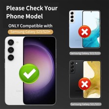 Samsung Galaxy S23 Kamera Lens Koruyucu Kırılmaz Cam Kaliteyi Bozmaz Temperli Berrak Koruma Cl-07
