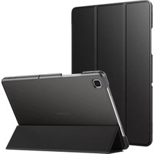 Fibaks Samsung Galaxy Tab A7 Lite T220 T225 Kılıf Pu Deri Ön Arka Tam Koruma Standlı Katlanabilir Uyku Modlu Smart Kapak