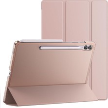 Fibaks Samsung Galaxy Tab S9 Plus Uyumlu Kılıf Smart Case Standlı 360 Tam Koruma Akıllı Kapak