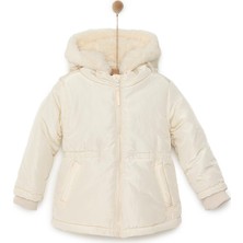 HelloBaby HelloBaby Kapüşonlu Mont Kız Bebek
