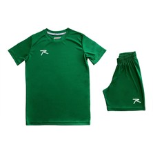 Raru Çocuk T-Shirt Şort Takım Paulus Yeşil