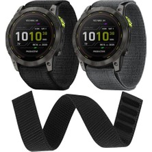 Daart Garmin Fenix 8 47MM / Fenix 7 / Quatix 7 Pro Magic Bant Bilek Bandı 22MM Naylon Saat Kordonu (Yurt Dışından)