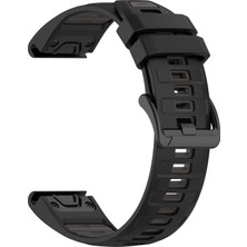 Daart Garmin Fenix 8 51MM / Enduro 3 / Instinct 2x Evrensel Silikon Saat Kordonu (Yurt Dışından)